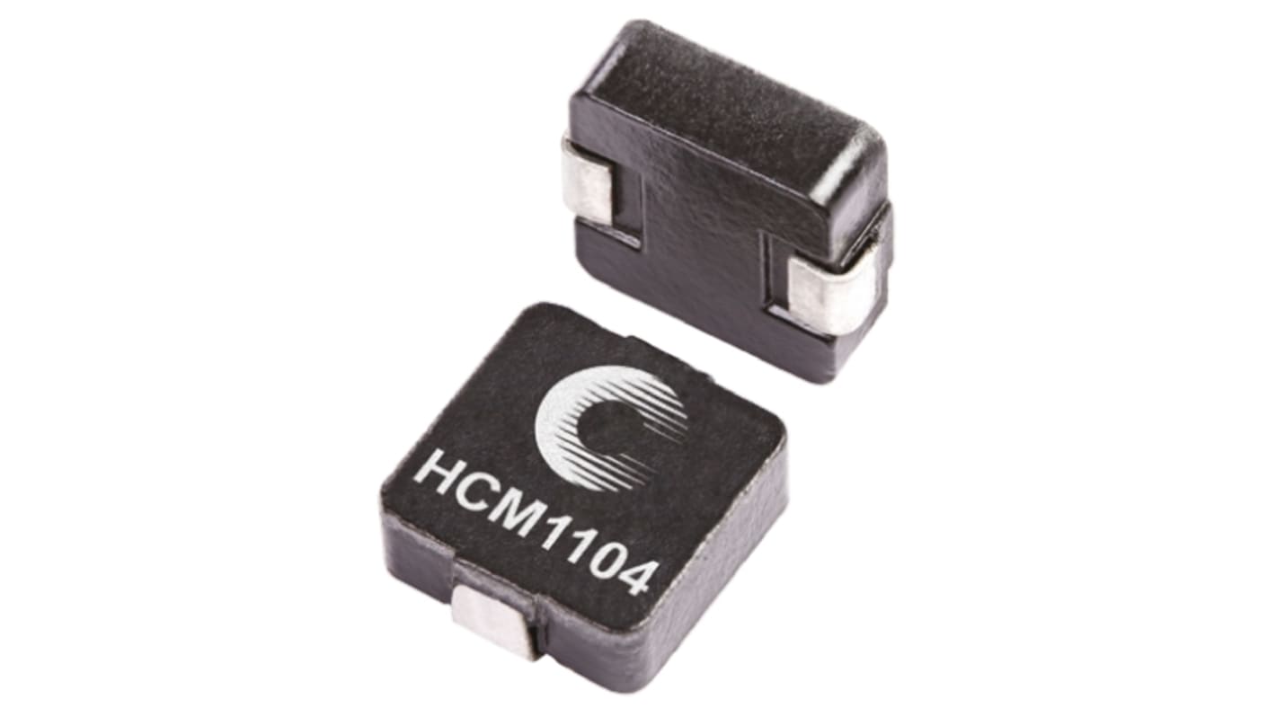 Eaton, 1104 Shielded Wire-wound SMD Inductor with a Composite Iron Powder Core, 900 nH ±20% Wire-Wound 28A Idc