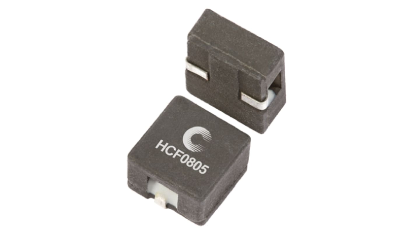 Eaton Bussmann Series, HCP0805, 0805 (2012M) Shielded Wire-wound SMD Inductor with a Composite Iron Powder Core, 440 nH