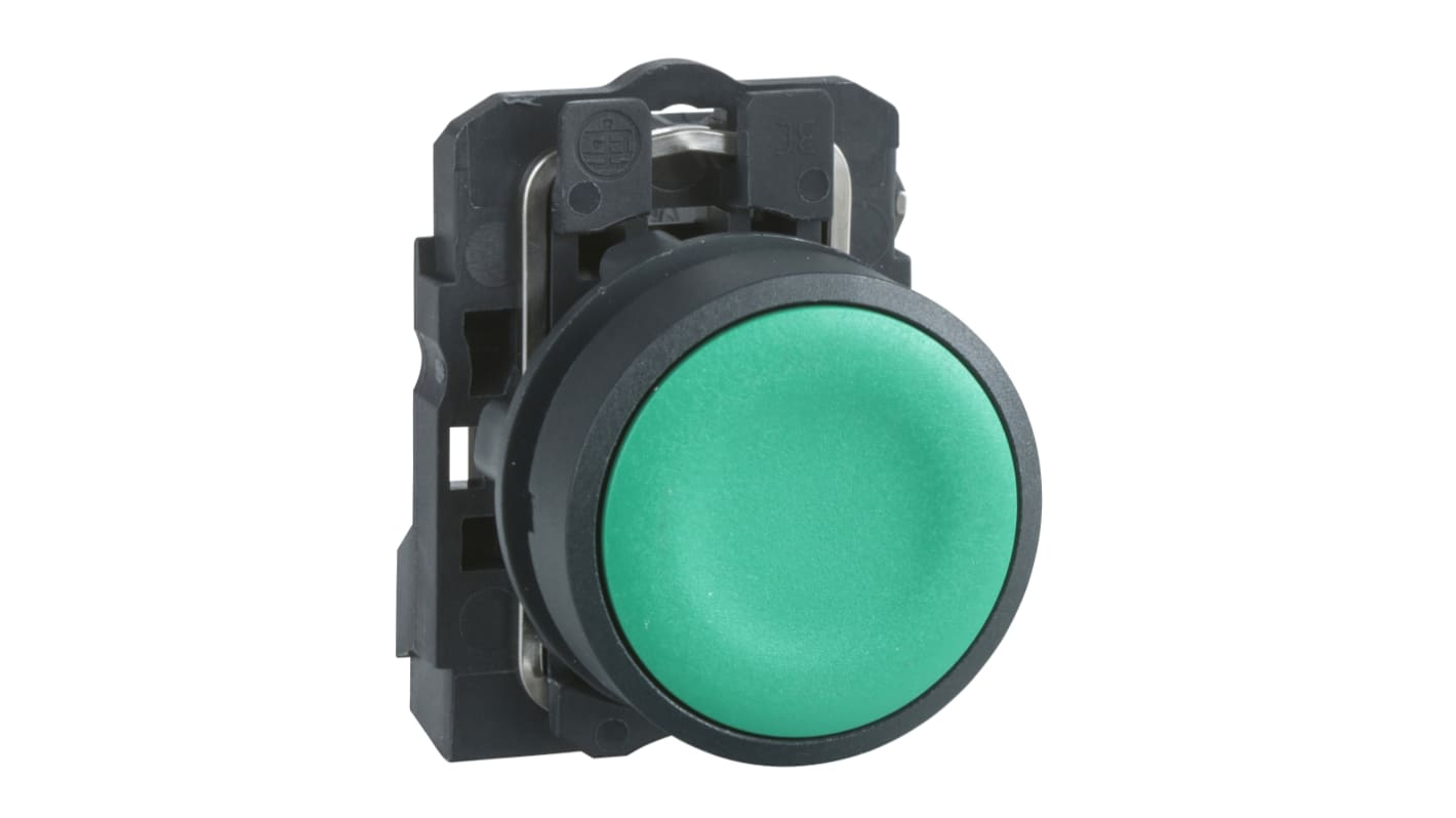 Schneider Electric 按钮, 面板安装塑料, 单刀单掷, IP65, Harmony XB5系列