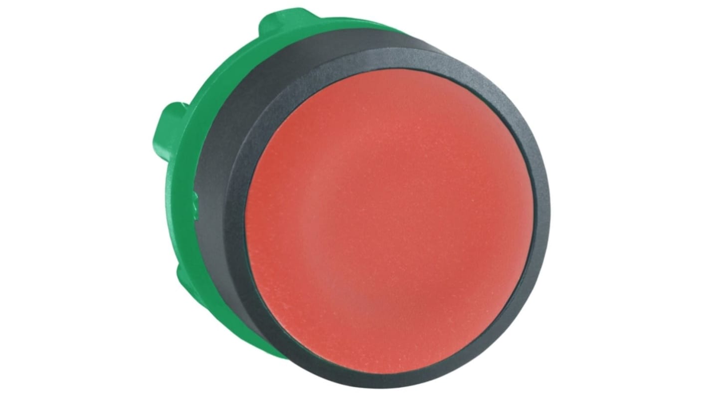 Schneider Electric 红色圆形按钮头, Φ22mm开孔, Harmony XB5系列
