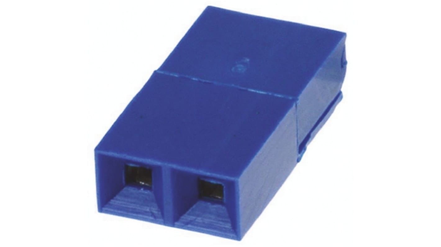 Ponticello Amphenol Communications Solutions Femmina Diritto, Blu, 2 vie, passo 2.54mm