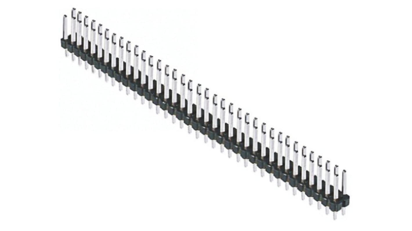 Amphenol Communications Solutions ストレート ピンヘッダ 72極 2.54mm 2列, スルーホール実装