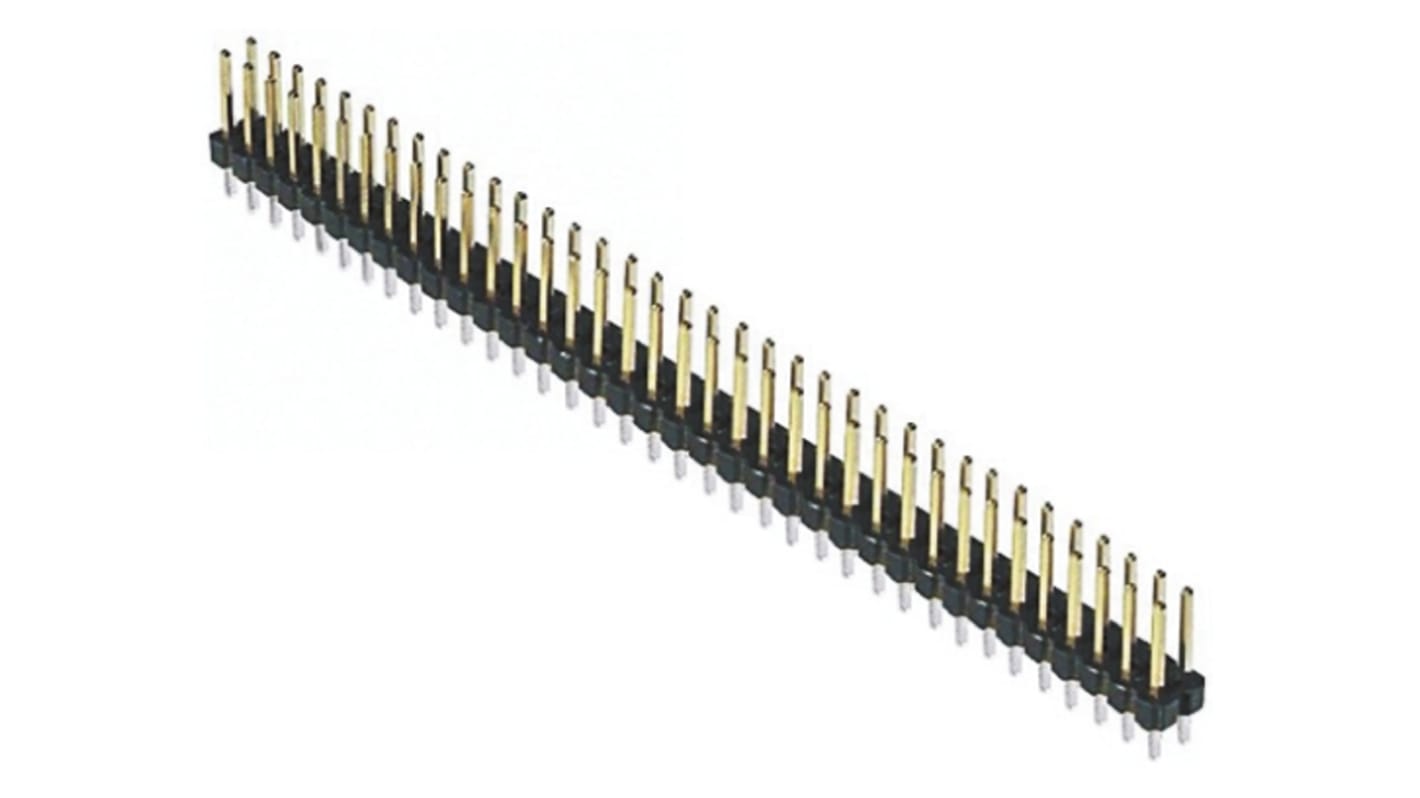 Connettore maschio Amphenol ICC, 72 vie, 2 file, passo 2.54mm