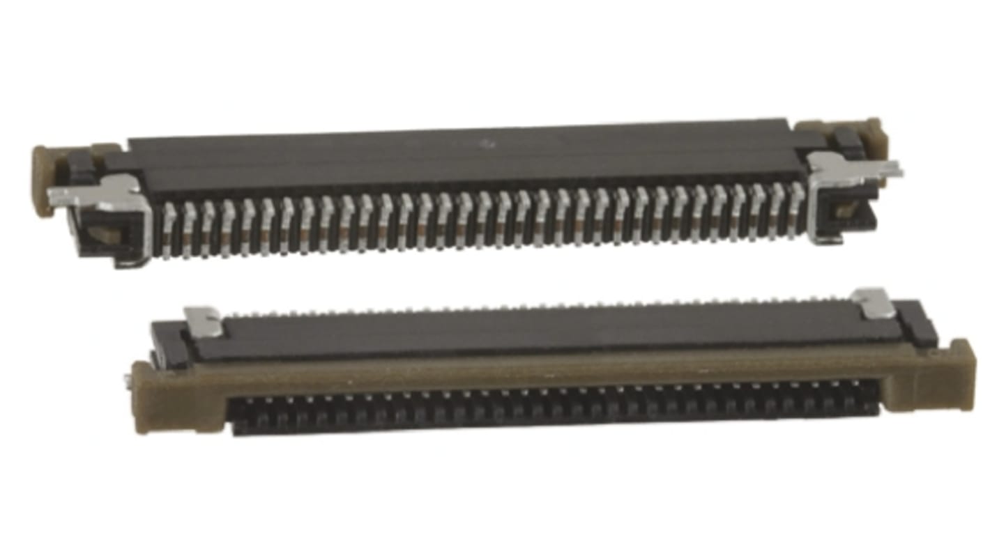 Amphenol Communications Solutions, SFV-R 0.5mm Pitch 33 Way Right Angle Male FPC Connector, ZIF Bottom Contact