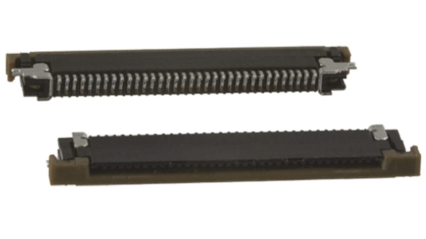 Amphenol Communications Solutions, SFV-R 0.5mm Pitch 34 Way Right Angle Male FPC Connector, ZIF Top Contact