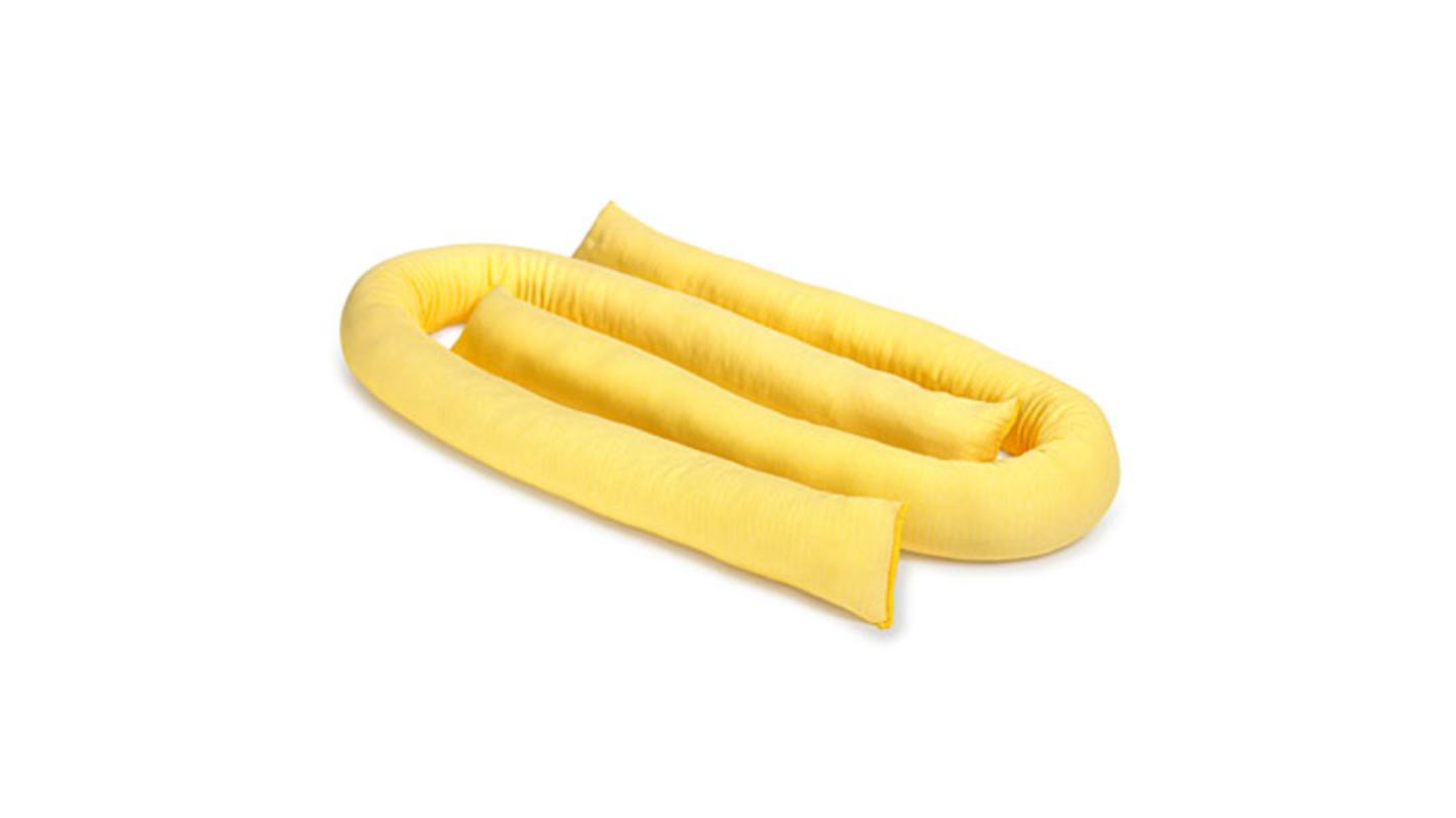 RS PRO Bindemittel Saugstrumpf, 40 L Aufnahmekapazität, 10 Stück pro Packung