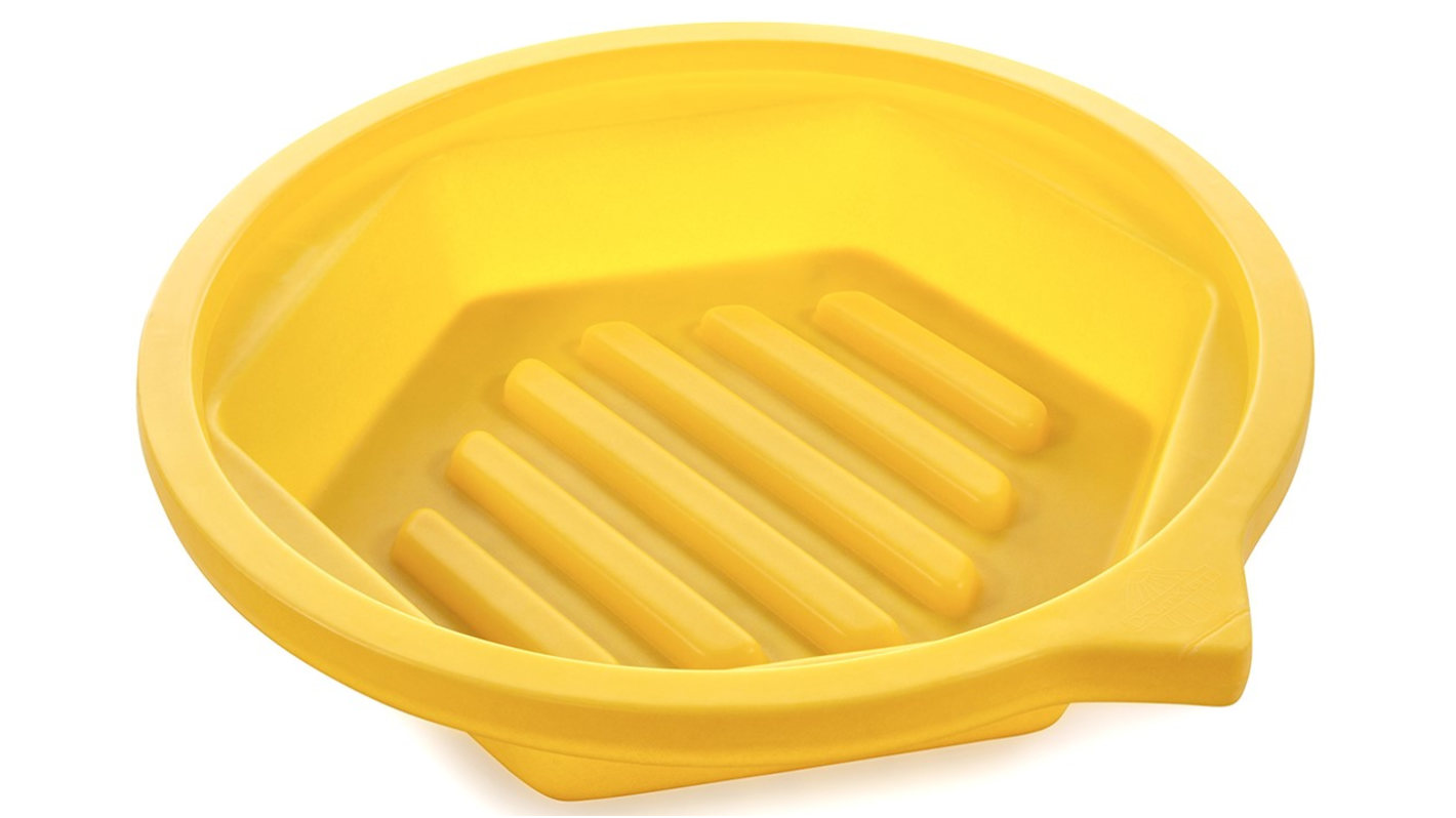 RS PRO Polyethylene Single Drum Tray for Industrial Storage, 14L Capacity