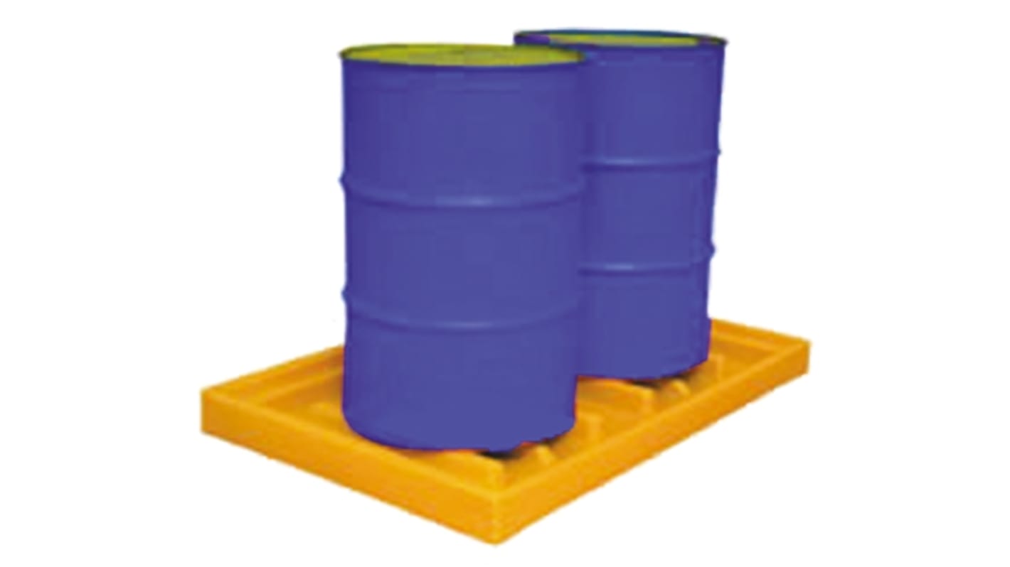 RS PRO 2 Drum Tray for Industrial Storage