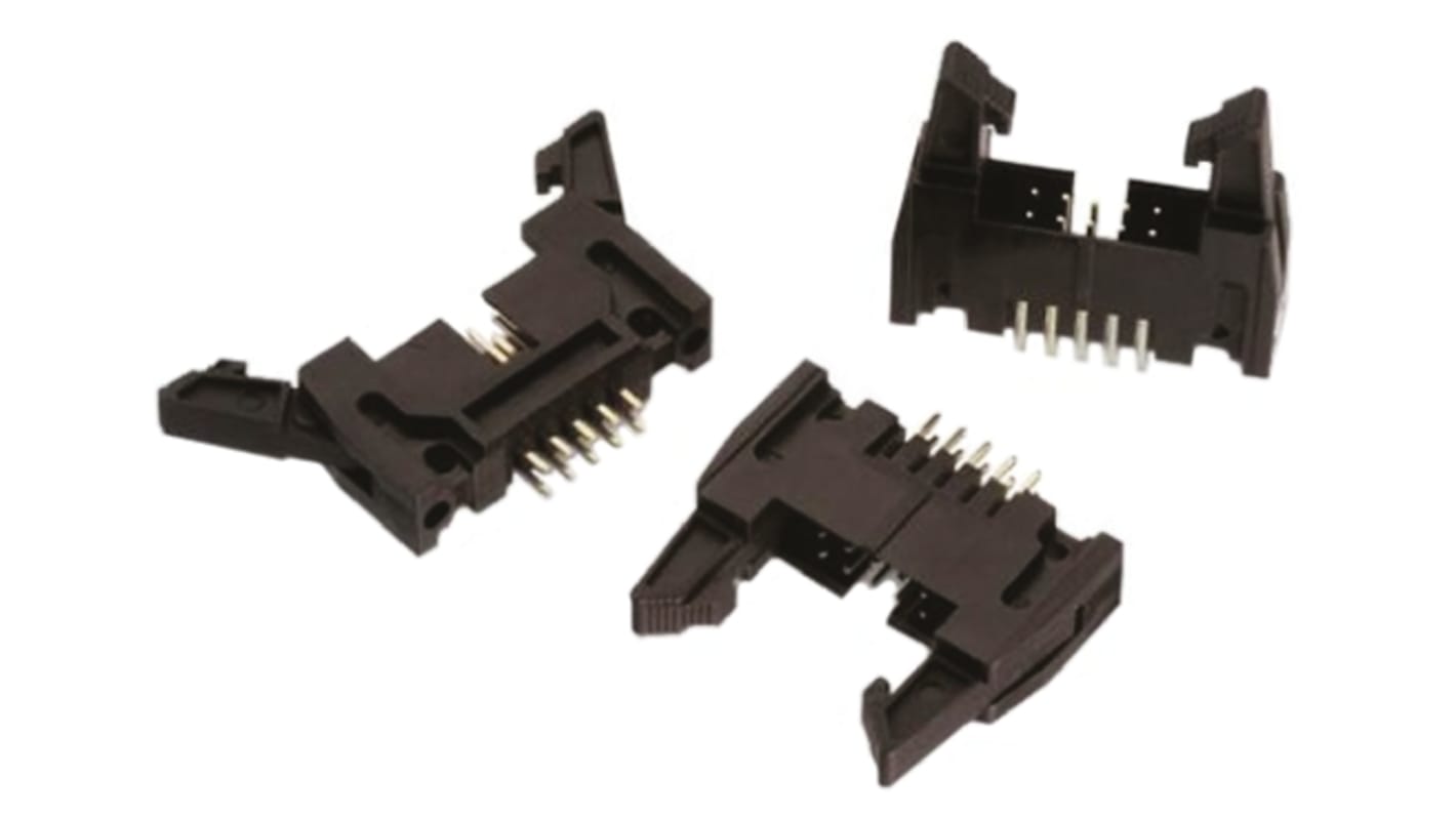 Wurth Elektronik WR-BHD Series Straight Through Hole PCB Header, 20 Contact(s), 2.54mm Pitch, 2 Row(s), Shrouded