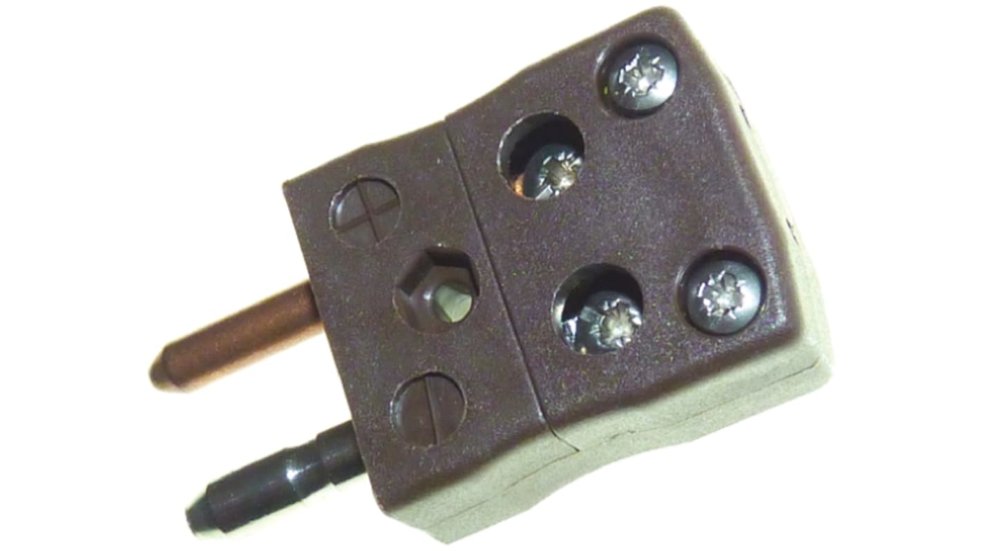 RS PRO Standardgröße Thermoelement-Steckverbinder Stecker für Thermoelement Typ T