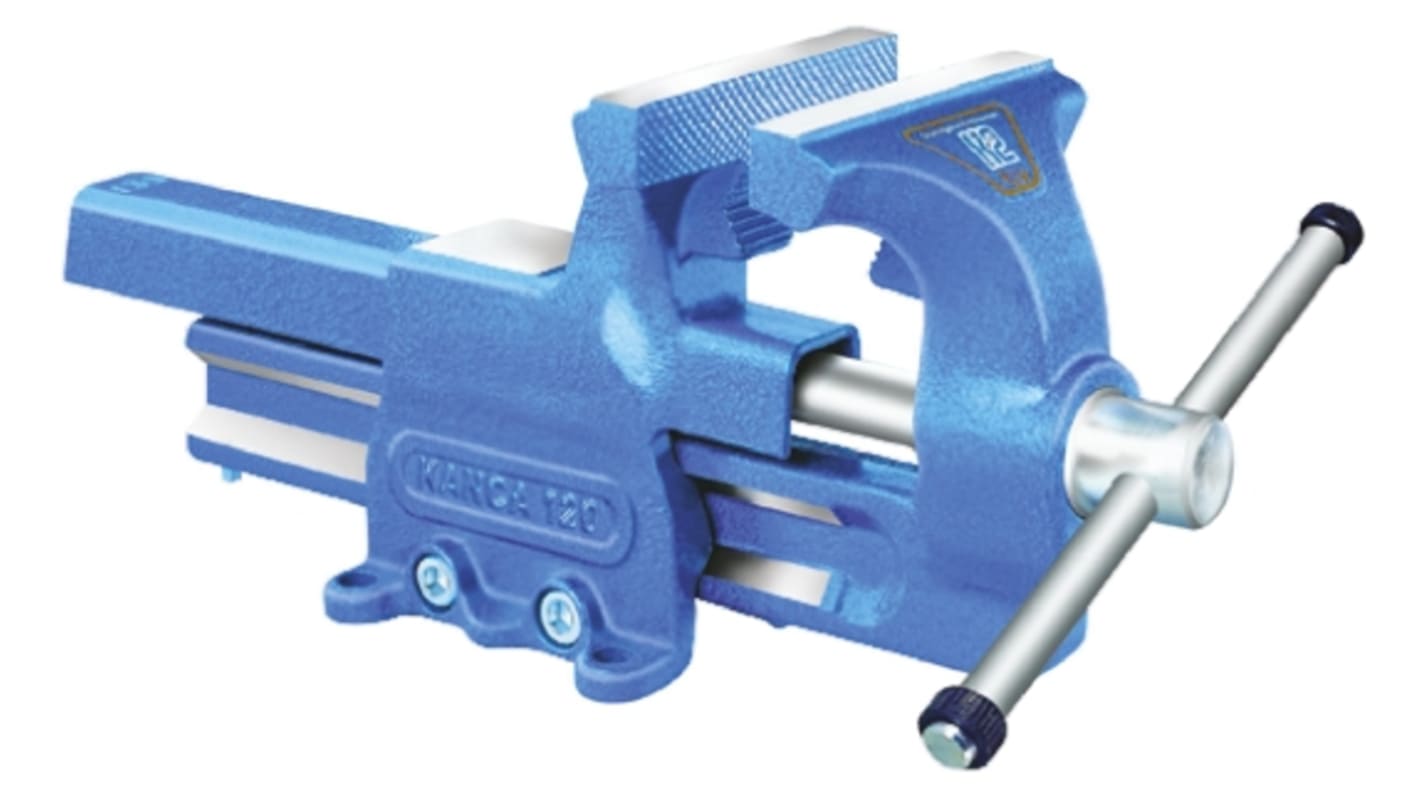 RS PRO Bench Vice x 70mm 120mm x 150mm, 9kg