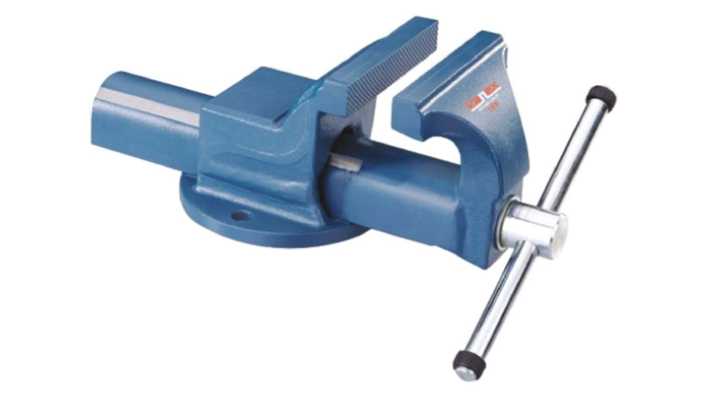 RS PRO Bench Vice x 100mm 150mm x 190mm, 17kg