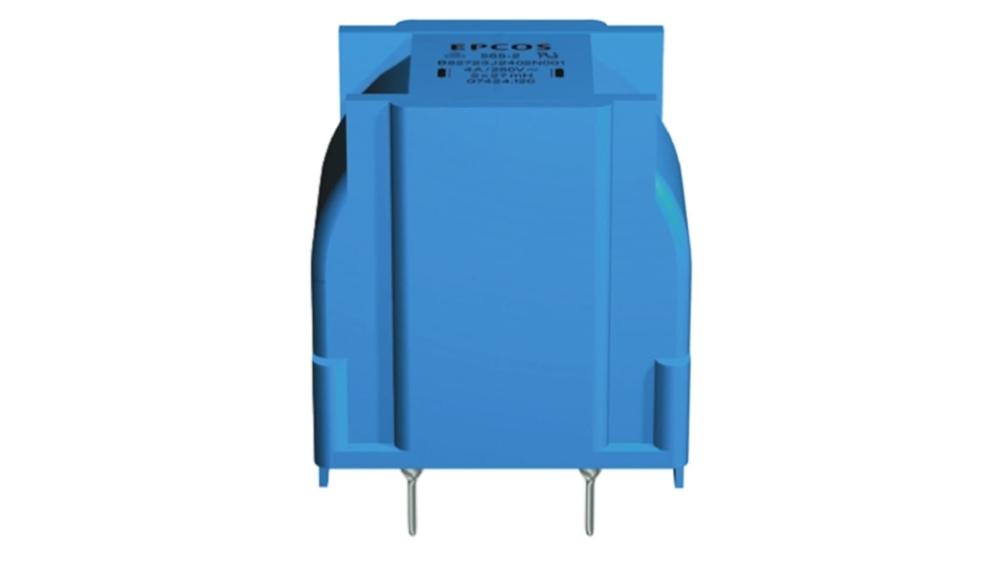 EPCOS 5.6 mH ±30% Ferrite Power Line Choke, 2A Idc, 160mΩ Rdc 250 V ac, B82723J