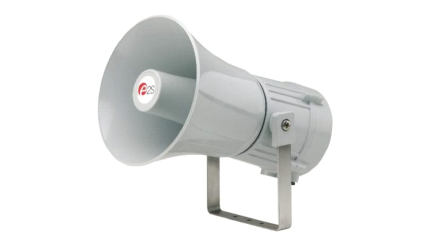 e2s MV121 Series Siren, 230 V ac, 126dB at 1 m, AC