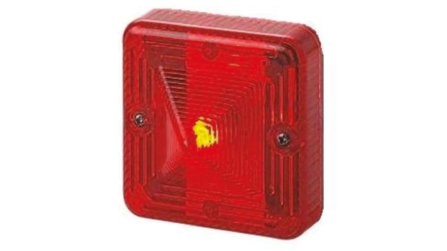 Elemento luminoso e2s ST intermitente o constante, LED, Rojo, alim. 230 V ac