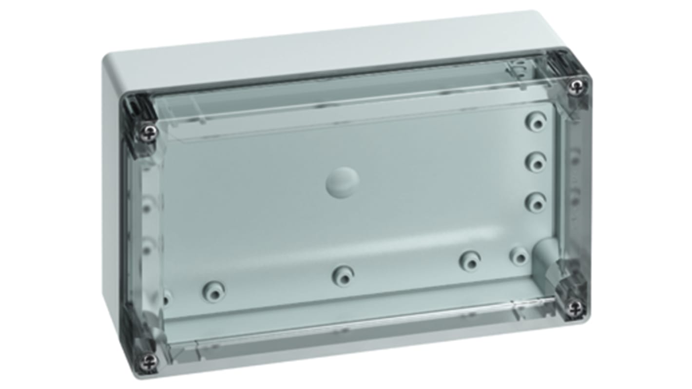 Caja Spelsberg de Policarbonato Gris, 202 x 122 x 75mm, IP67
