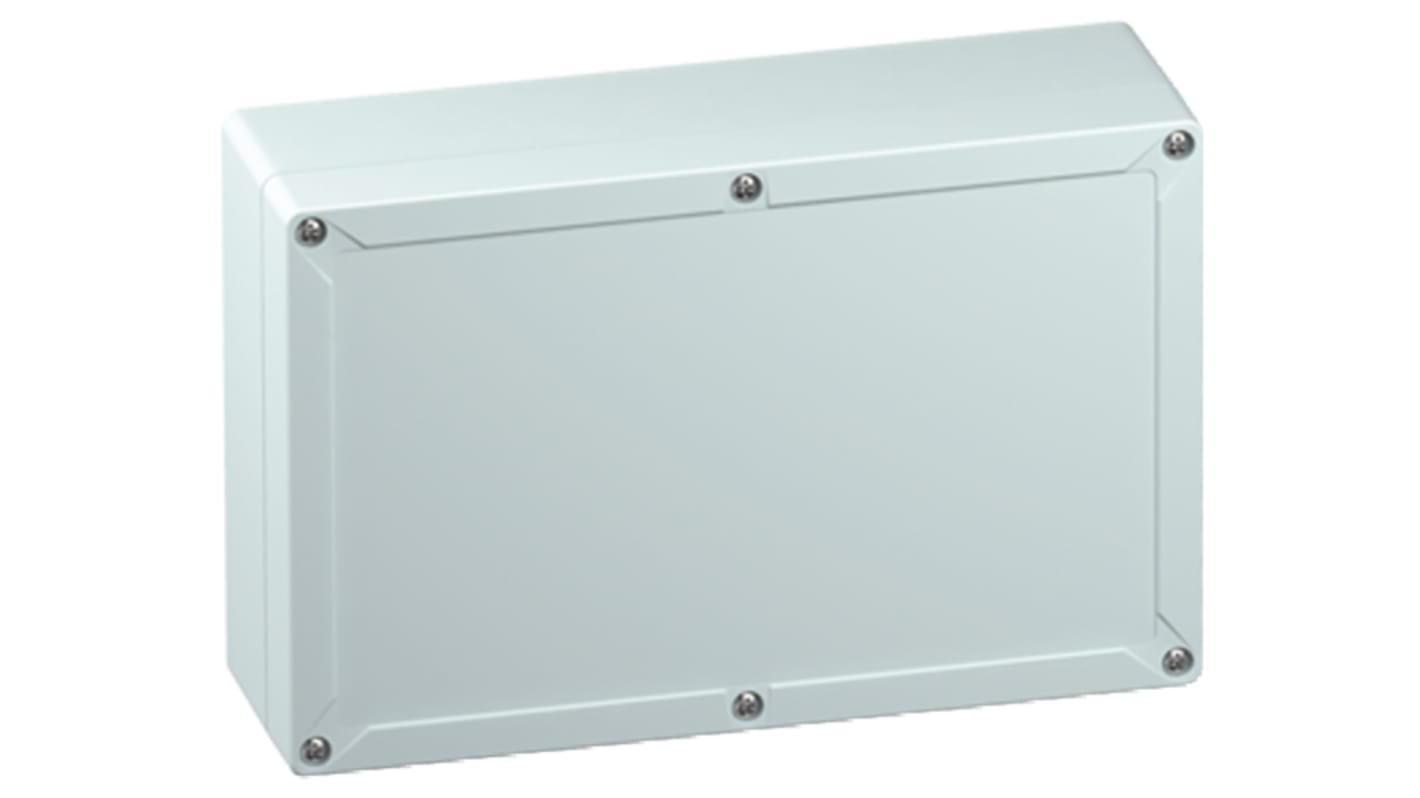 Spelsberg TG Series Grey Polycarbonate Enclosure, IP66, IP67, Grey Lid, 252 x 162 x 90mm