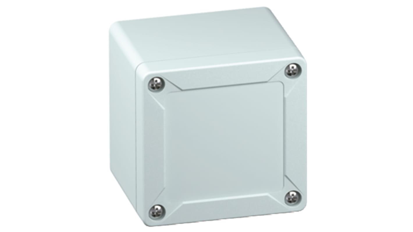 Spelsberg TG Series Grey Polycarbonate Enclosure, IP66, IP67, Grey Lid, 84 x 85 x 82mm