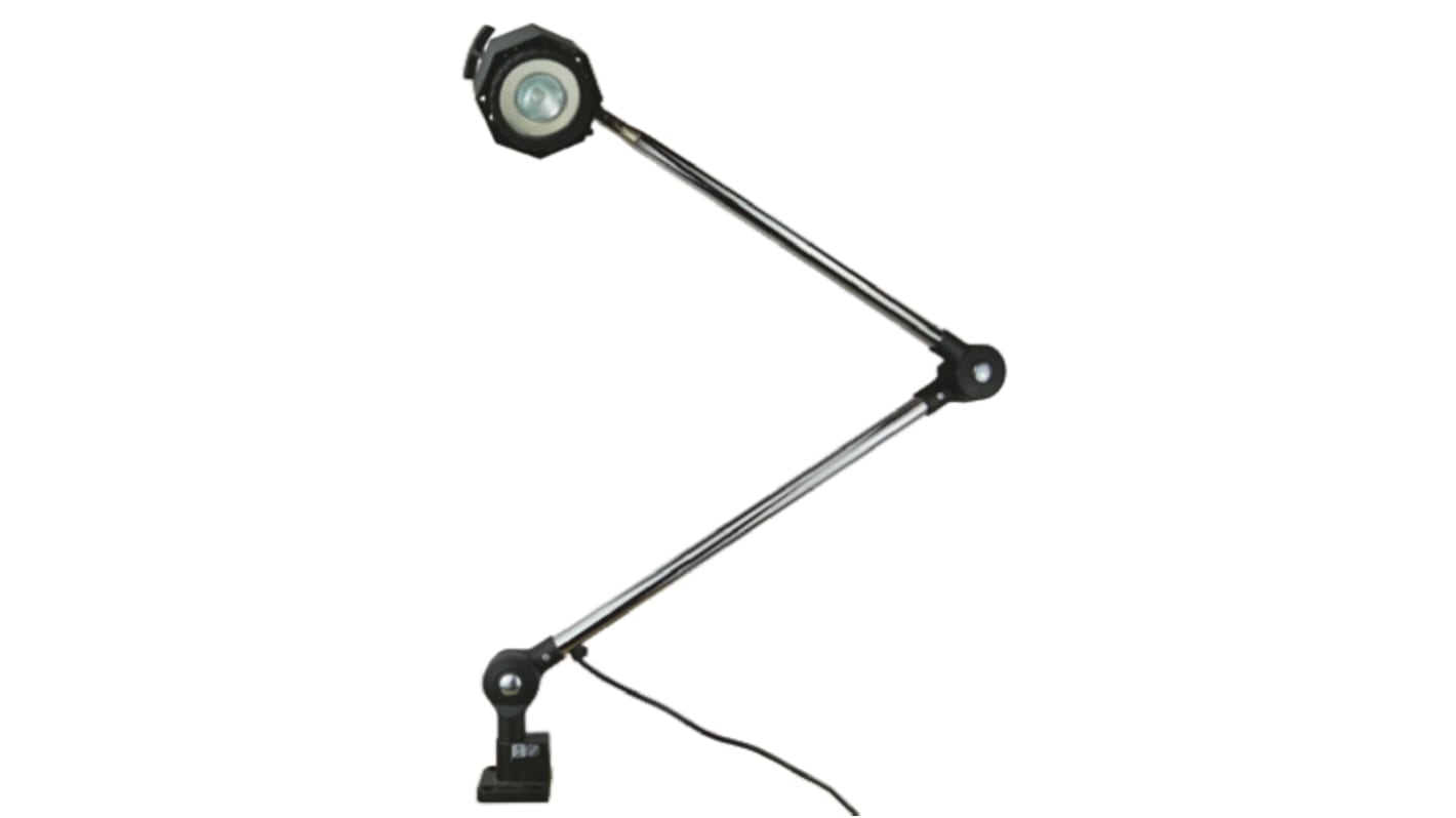 Serious Halogen Machine Light, 12 V, 50 W, Articulated, 1000mm Reach, 1000mm Arm Length