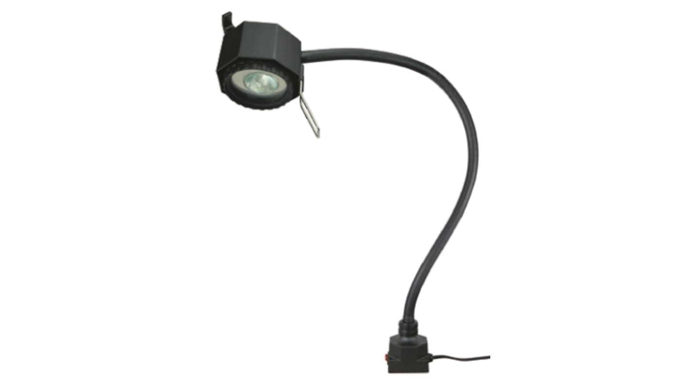 Foco para maquinaria Halógena Serious, Flexible, 24 V c.a./c.c., 24 V c.a./c.c, 50 W, cable de 2m, IP65