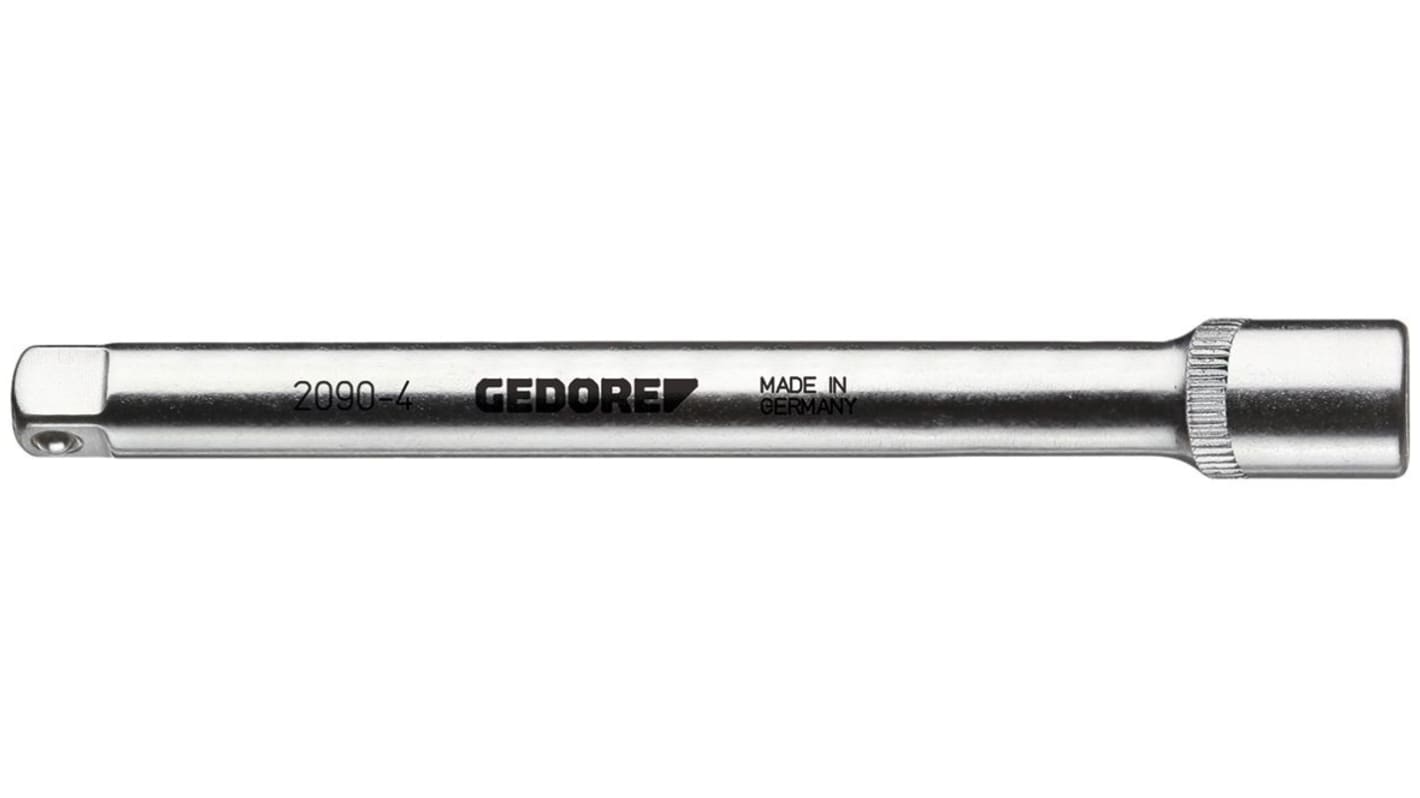 Gedore 1/4 in Square Extension, 97 mm Overall