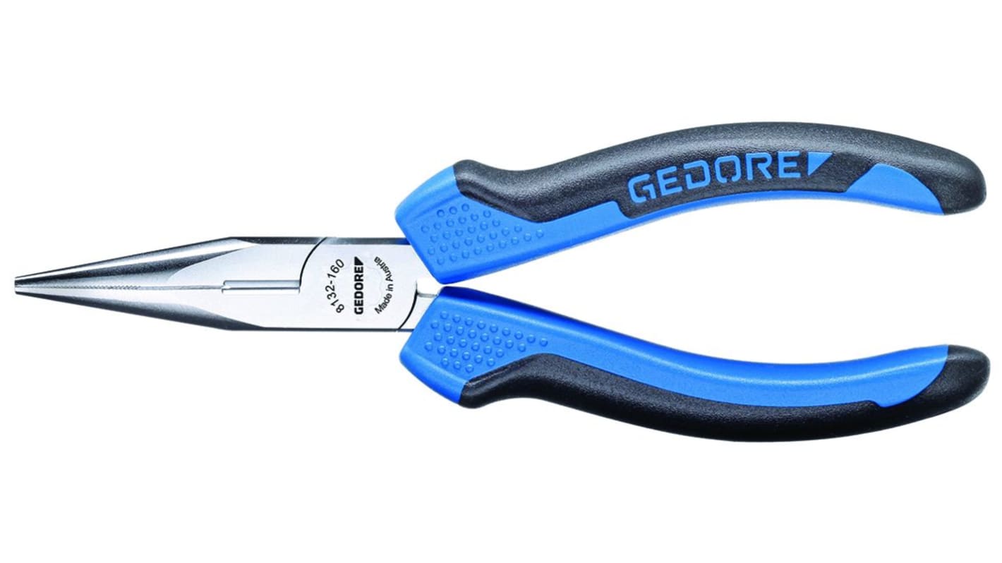 Gedore Spitzzange / Backen 75,7mm, gebogen 200 mm