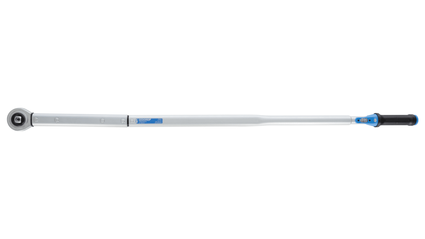 Gedore Click Torque Wrench, 250 → 850Nm, 3/4 in Drive, Square Drive