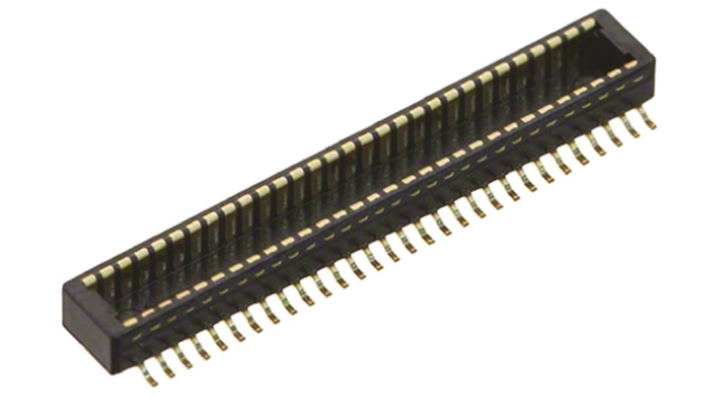 Conector macho para PCB Hirose serie DF40 de 60 vías, 2 filas, paso 0.4mm, para soldar, Montaje Superficial