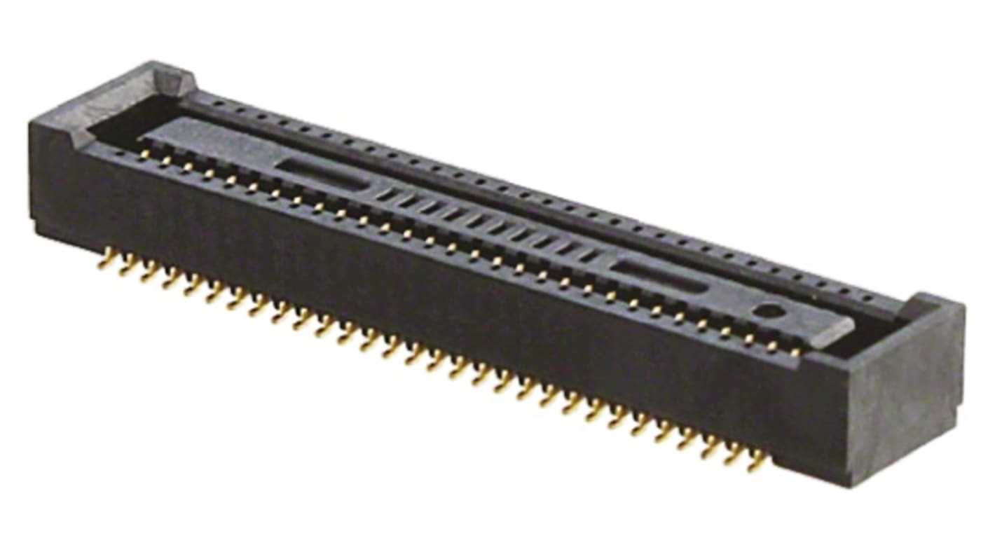 Gniazdo PCB 60 -pinowe 2 -rzędowe raster: 0.4mm typu płytka – płytka Proste SMD