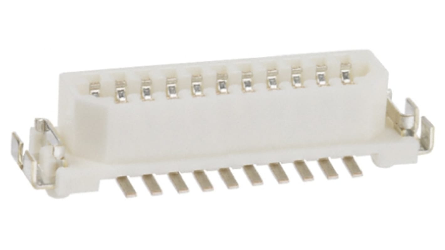 Conector hembra para PCB Hirose serie DF9, de 21 vías en 2 filas, paso 1mm, 150 V, 500mA, Montaje Superficial, para