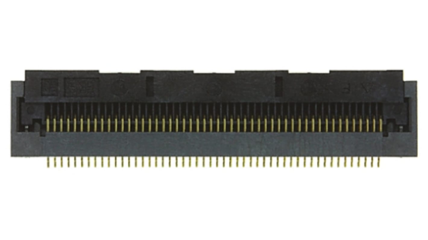 Hirose FPC连接器, 母座, 50p, 0.5mm间距, 单排, SMT安装, 直角, 500mA, 50 V 交流, FH28系列