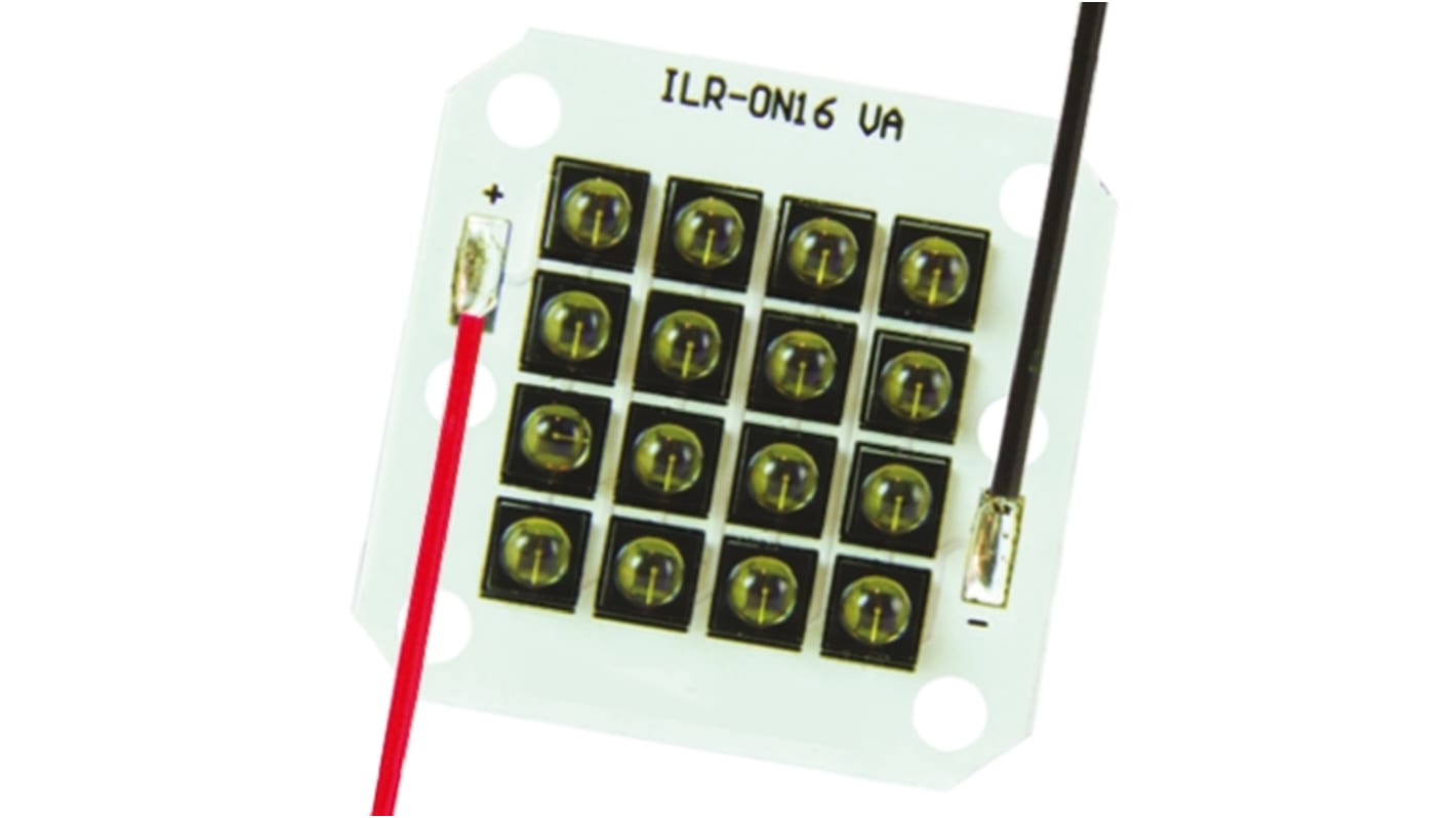 ILR-IO16-94SL-SC201-WIR200. ILS, OSLON Black PowerCluster 940nm IR Cluster LED Lamp, PCB SMD package