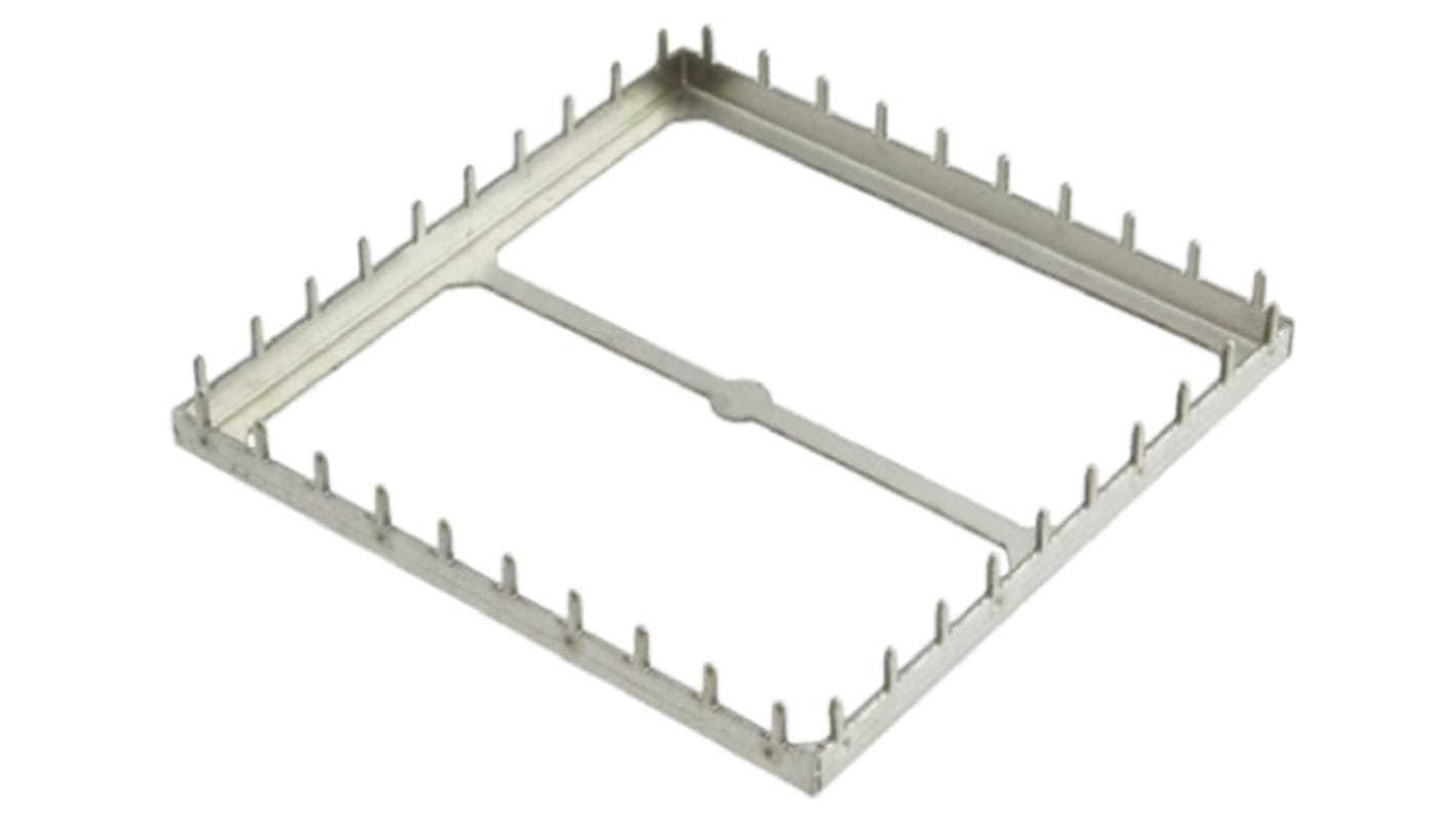 Wurth Elektronik Tin Plated Steel PCB Enclosure, 51 x 51 x 3mm