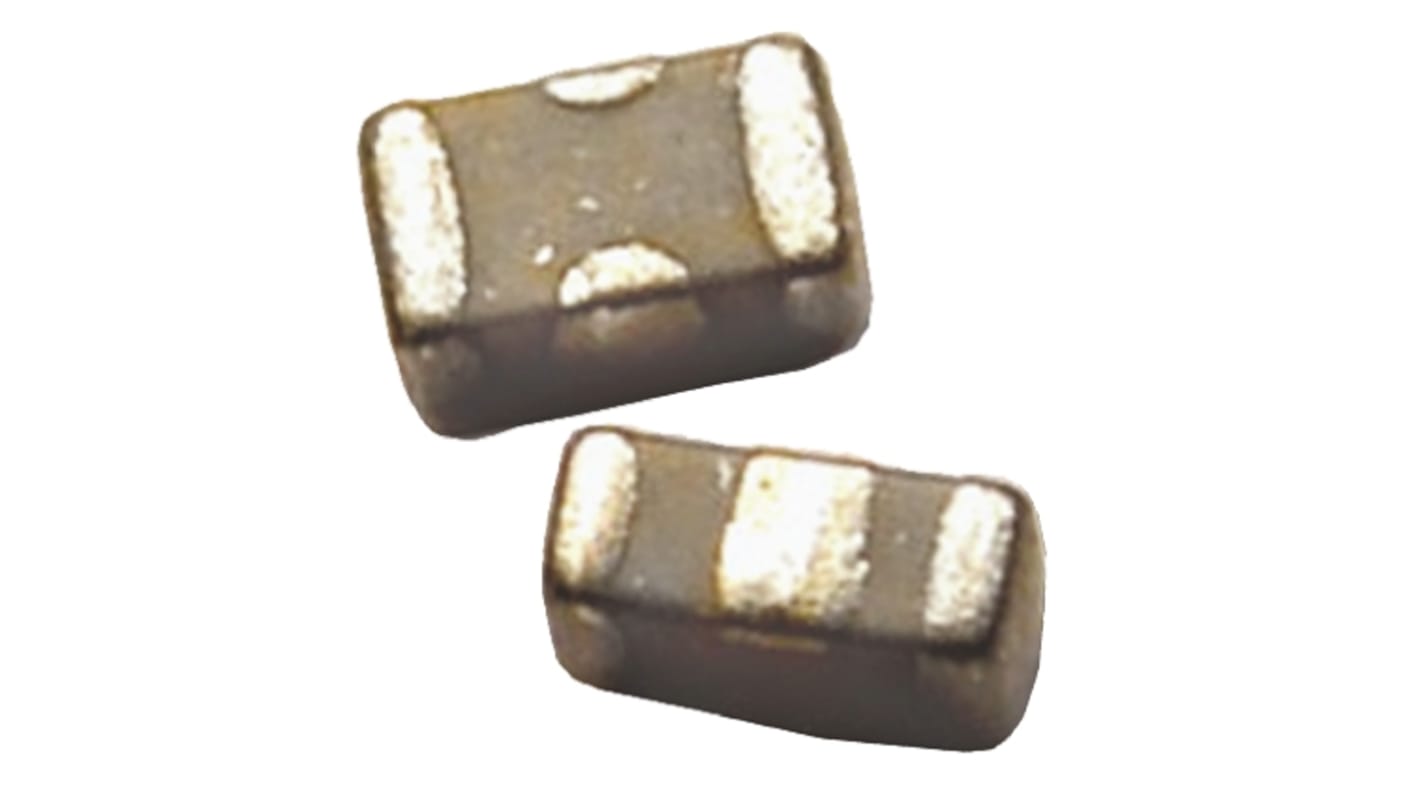 Syfer Technology, E07, EMI Filter, 50 V dc 34MHz, 2A, 0805 (2012M), SMD, 2 x 1.25 x 1mm