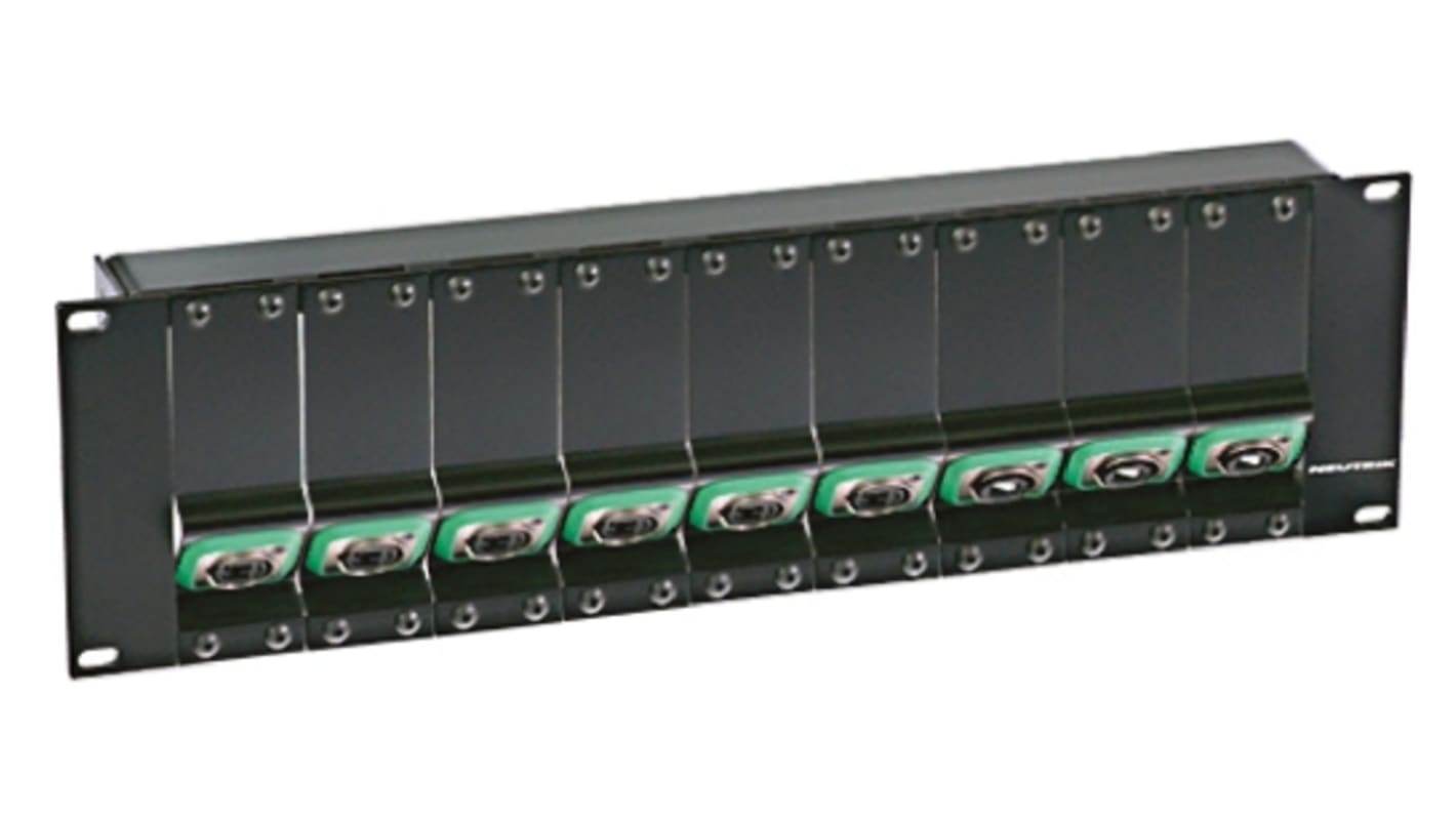 Neutrik Panel Frame, OpticalCON for use with OpticalCON 19 in Z-Panels