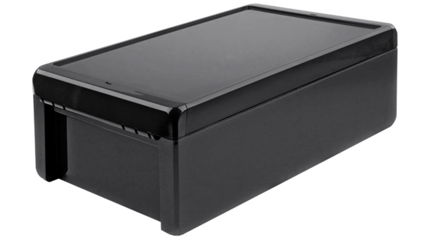 Bopla Bocube Series Graphite Grey Polycarbonate V0 Enclosure, IP66, IP68, IK07, Graphite Grey Lid, 271 x 170 x 90mm