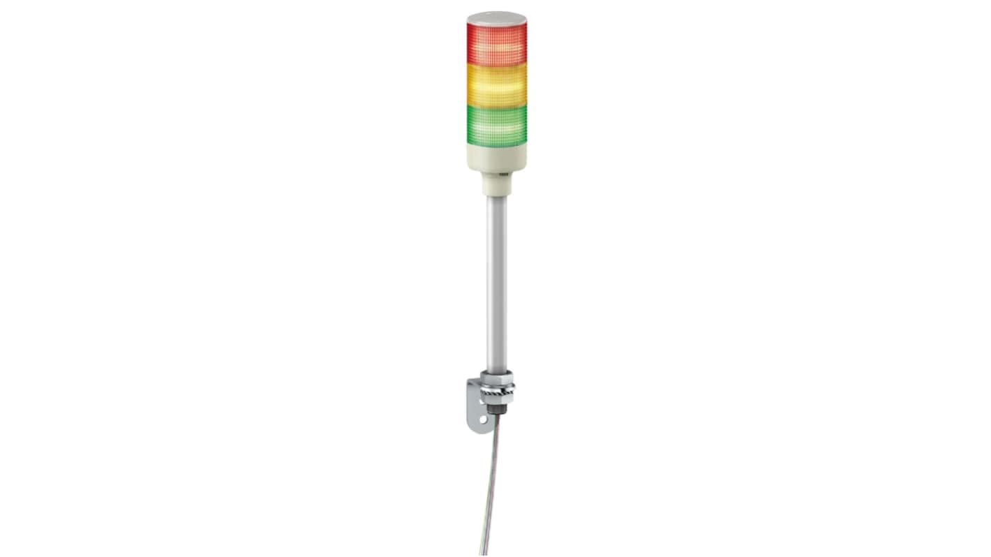 Schneider Electric LED多层警示灯, 3个发光元件, 558.9mm高, 带蜂鸣器, Harmony XVG系列