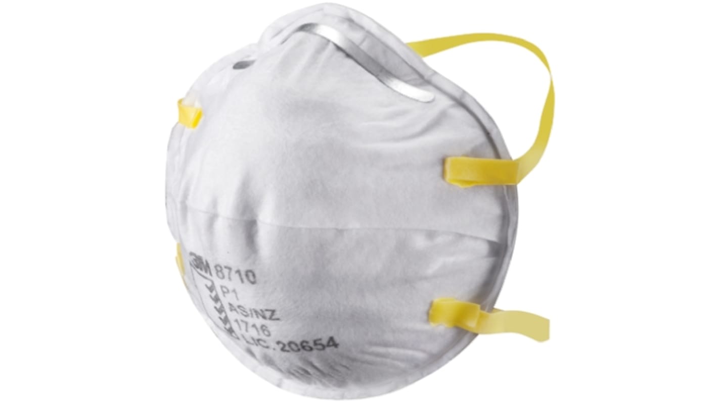 3M Disposable Respirator for General Purpose Protection, FFP1, Non-Valved, Moulded 20 per Package