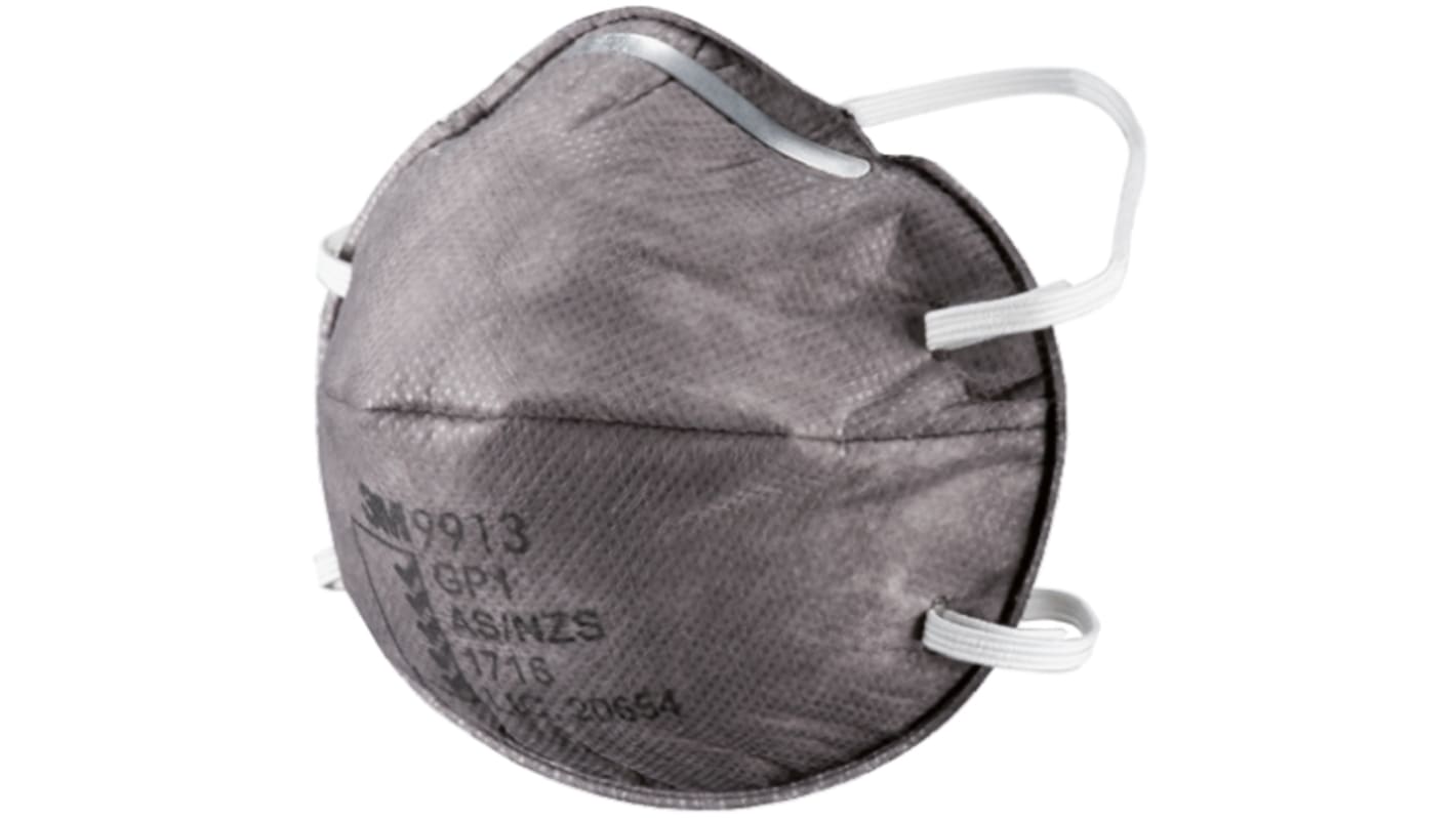 3M 9900 Series Disposable Respirator for Nuisance Odour Protection, FFP1, Non-Valved, Moulded 15 per Package