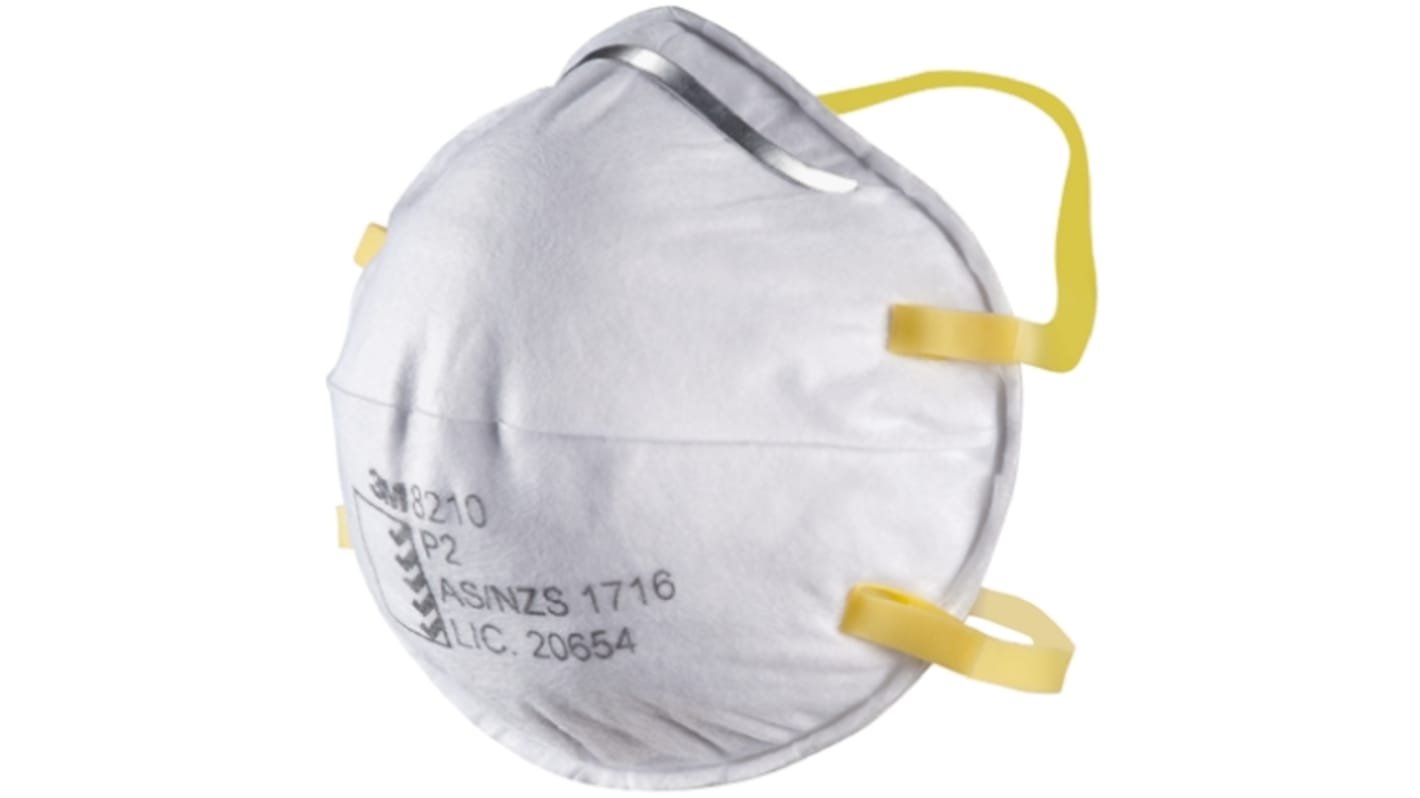 3M Disposable Respirator for General Purpose Protection, FFP2, Non-Valved, Moulded 20 per Package