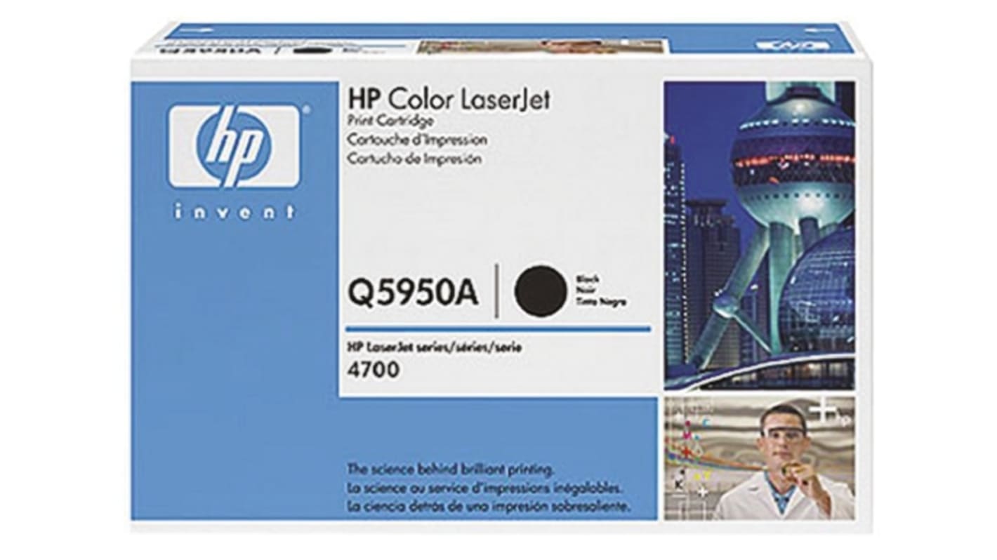 Hewlett Packard Q5950A Toner Schwarz für Hewlett Packard Drucker, 11000 Seitenertrag (ca.)