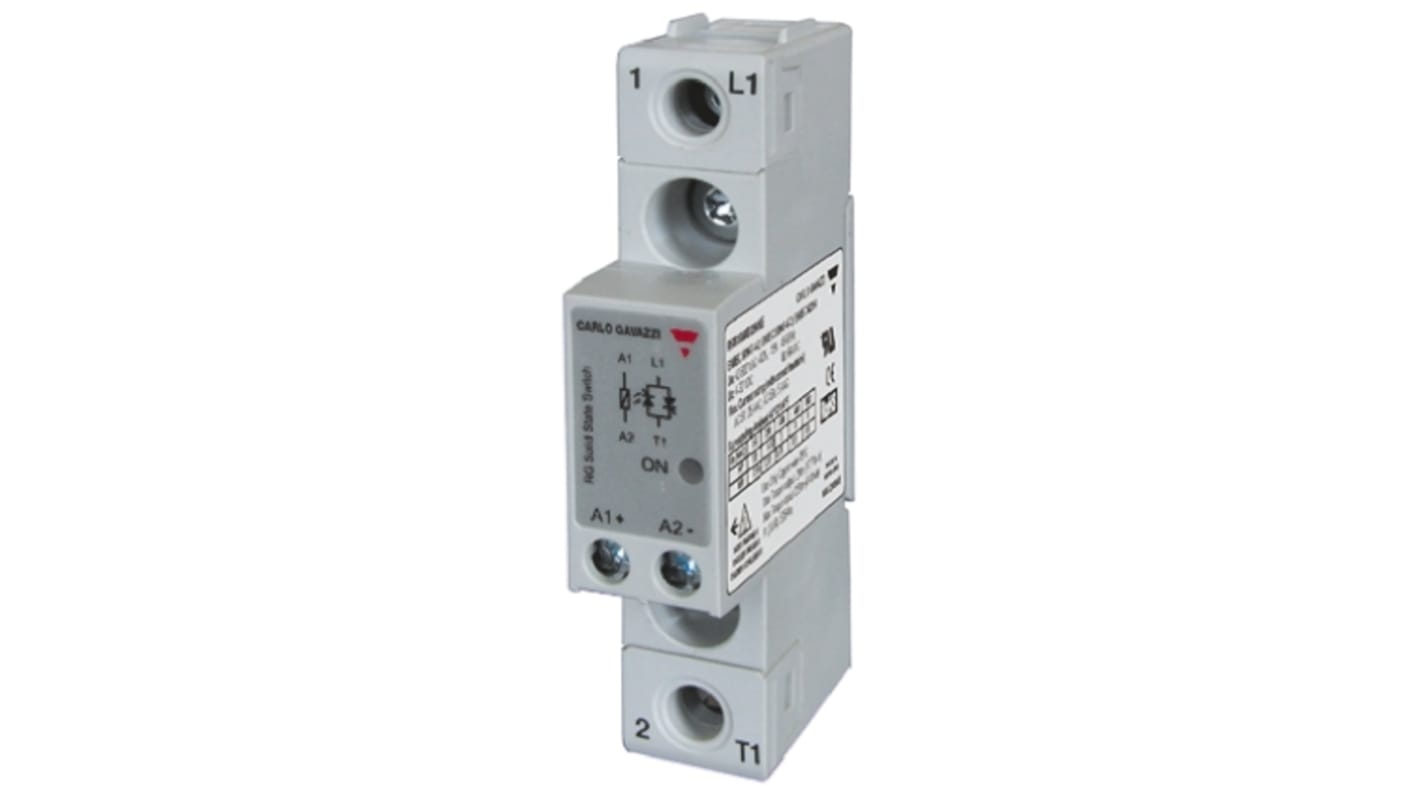 Carlo Gavazzi Solid State Relay, 50 A Load, Panel Mount, 240 V ac Load, 32 V dc Control