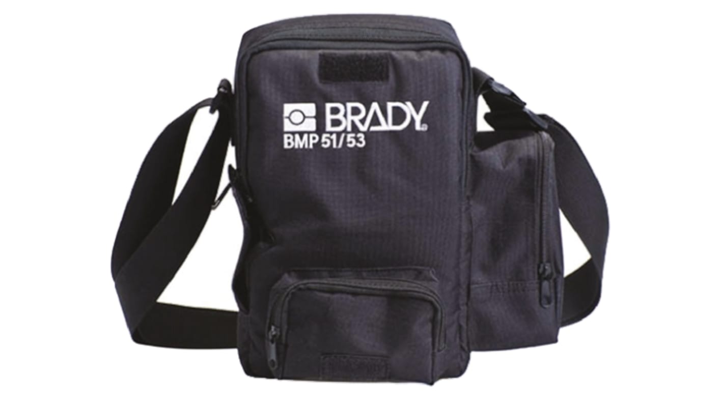 Brady Cable Label Printer Case Softcase, For Use With BMP51 Label Printer, BMP53 Label Printer