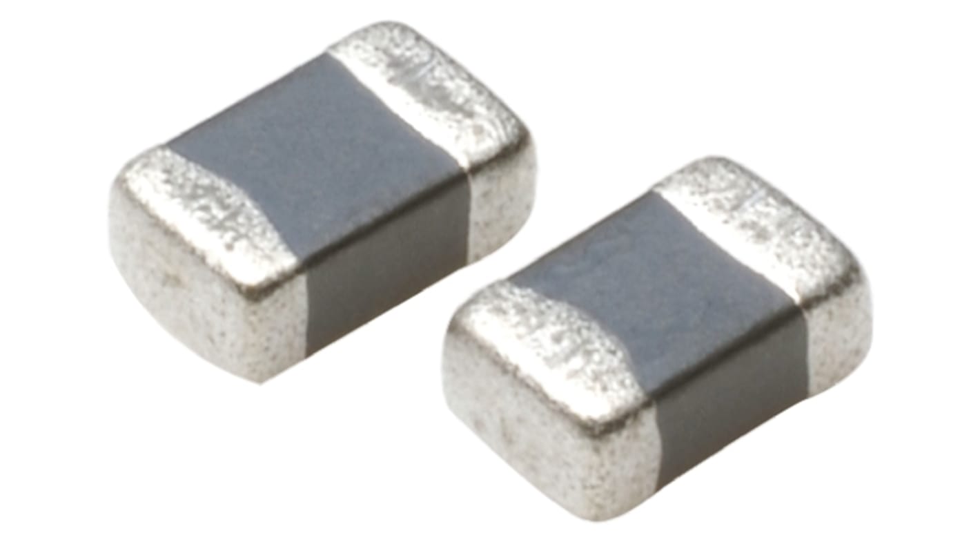 TDK, MLF, 0805 (2012M) Multilayer Surface Mount Inductor with a Ferrite Core, 4.7 μH ±10% Multilayer 30mA Idc Q:45