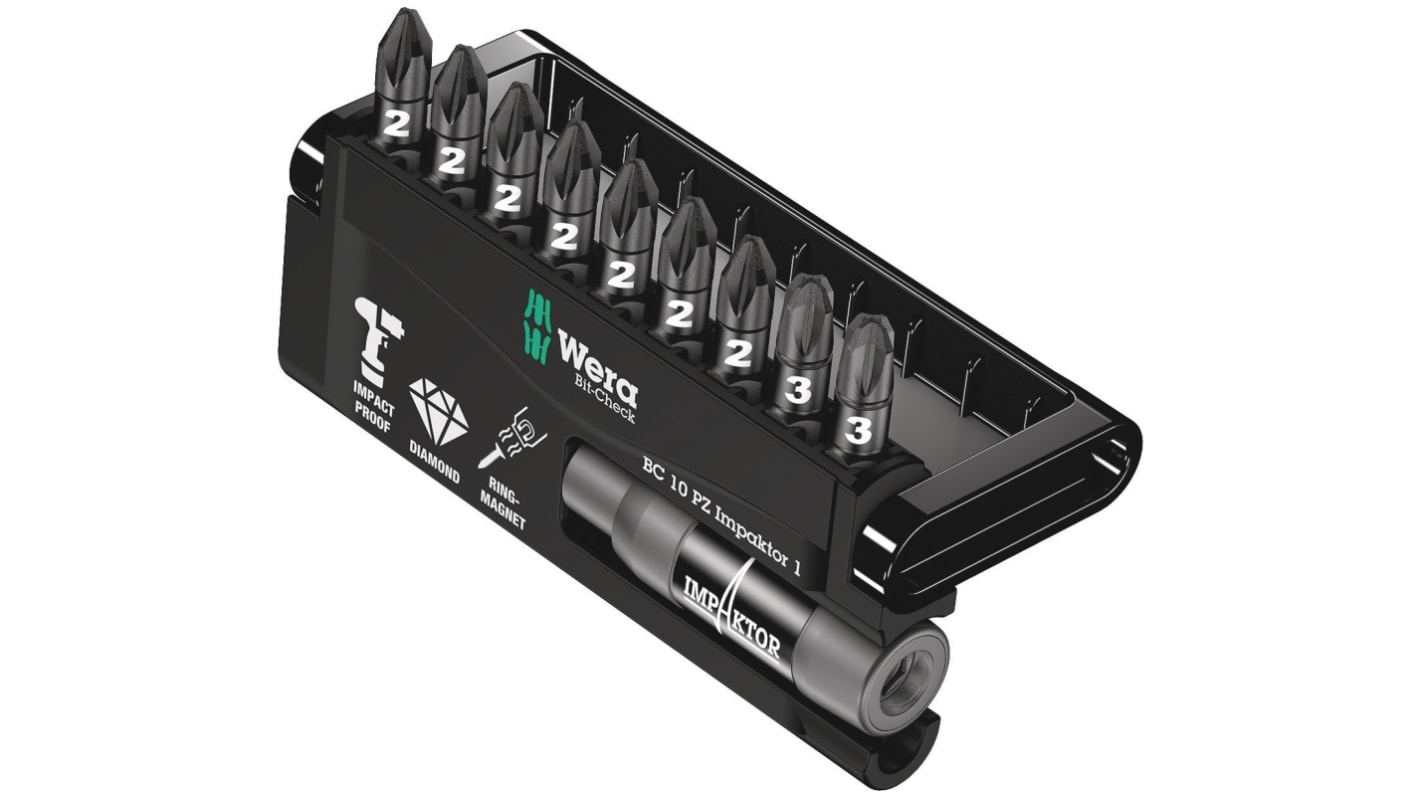 Wera ドライバビットセット Hexagon 05057684001