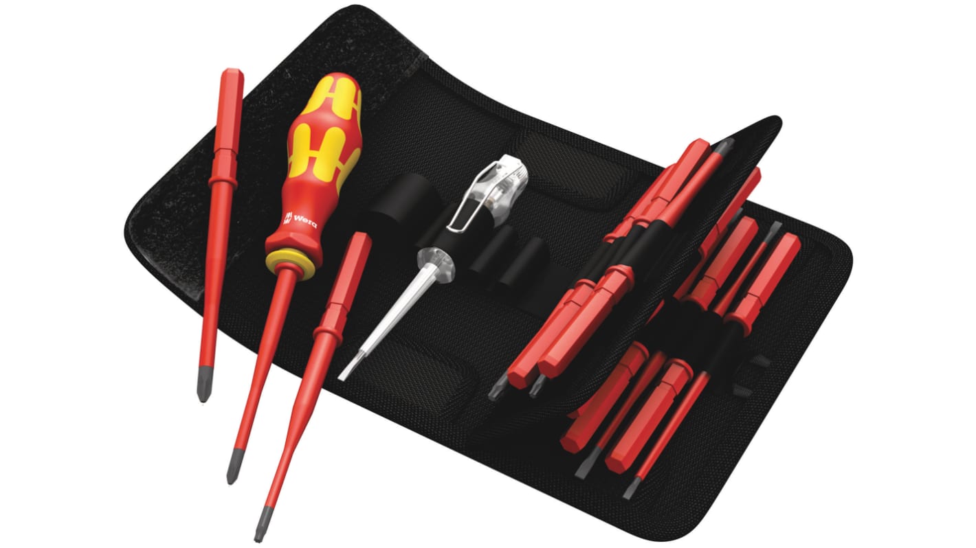 Wera ドライバーセット 差替式絶縁ドライバセット 16個 Wera ドライバーセット 差替式絶縁ドライバセット 16個
