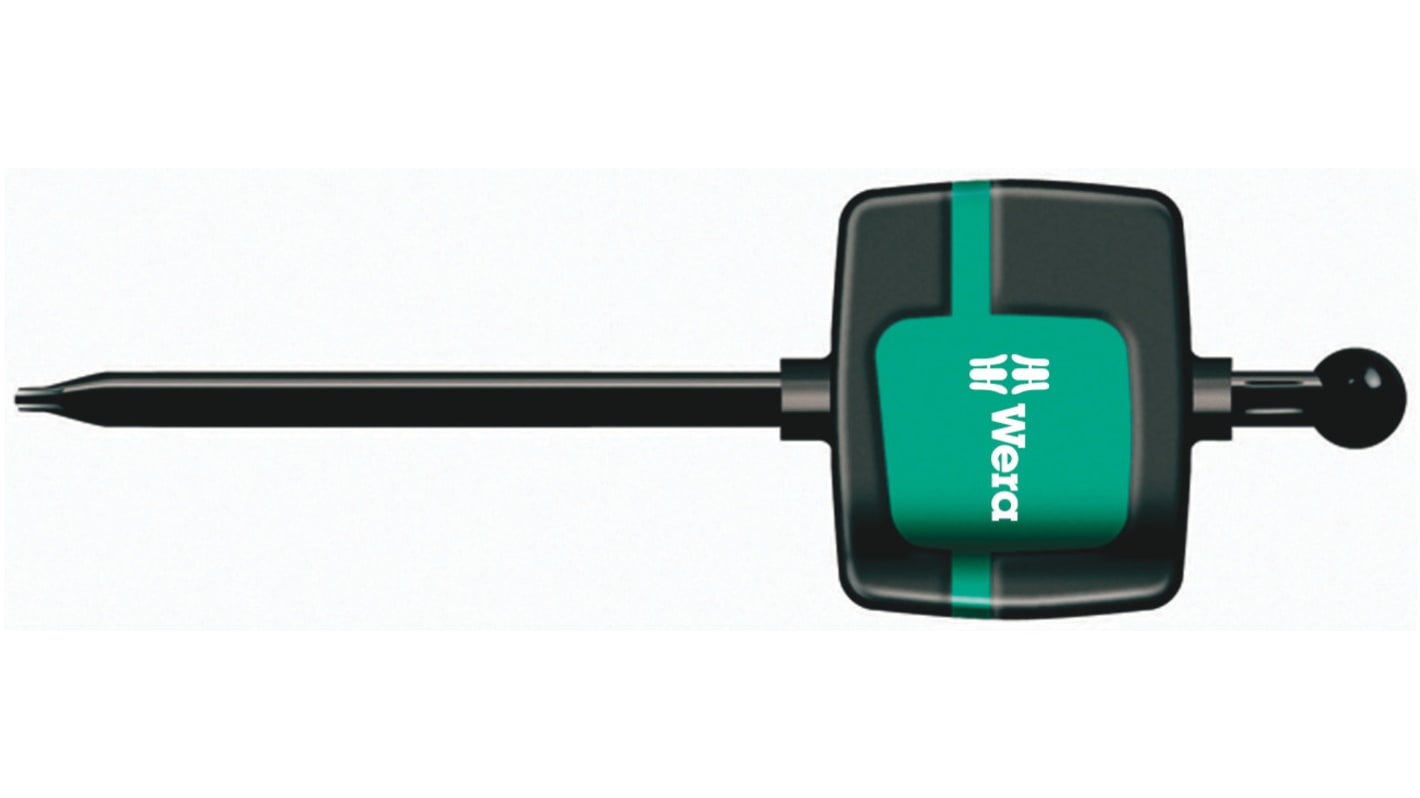 Wera 1-Piece Torx Key, TX8 Size, Straight Shape