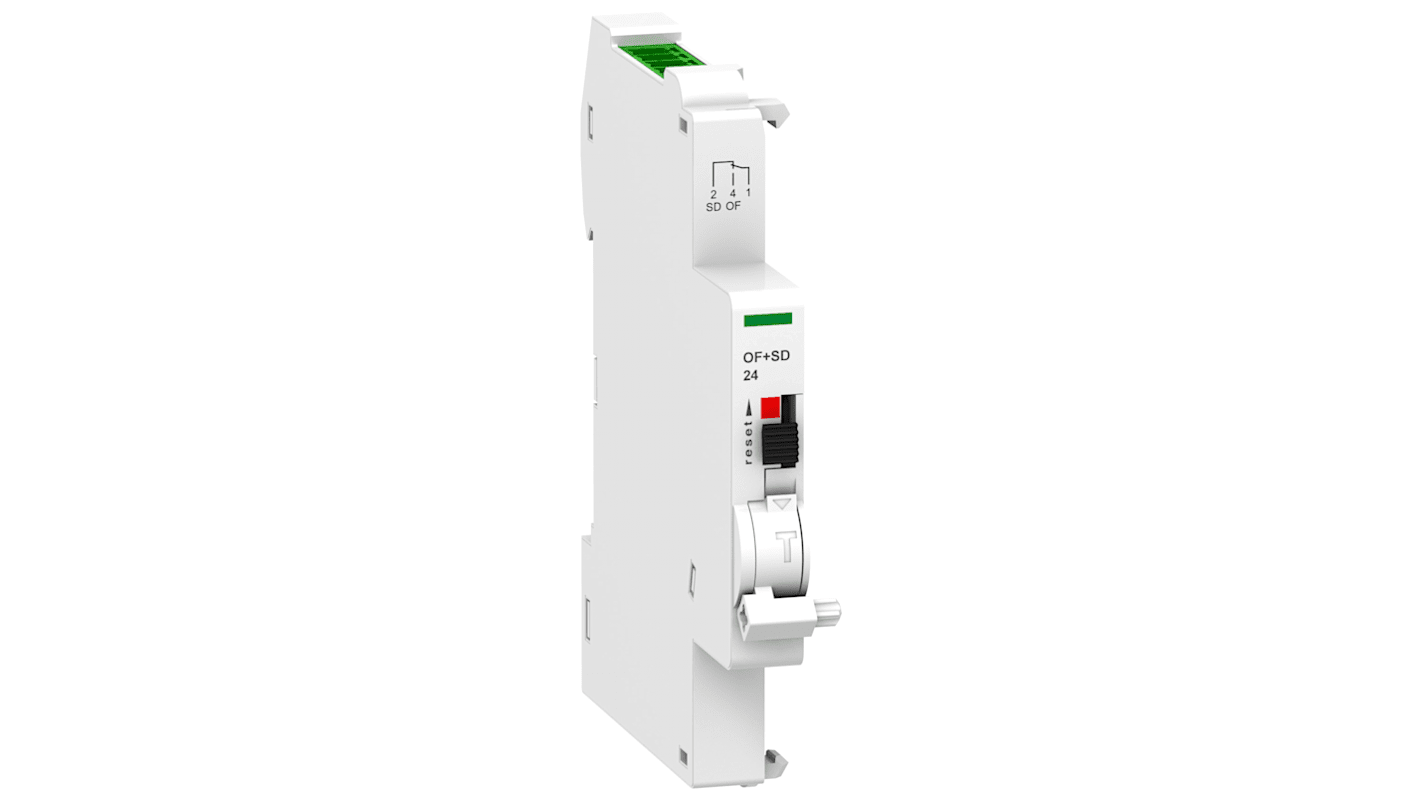Styk pomocniczy Schneider Electric 2 1NC + 1NO Ti24 Zacisk klatkowy na szynę DIN