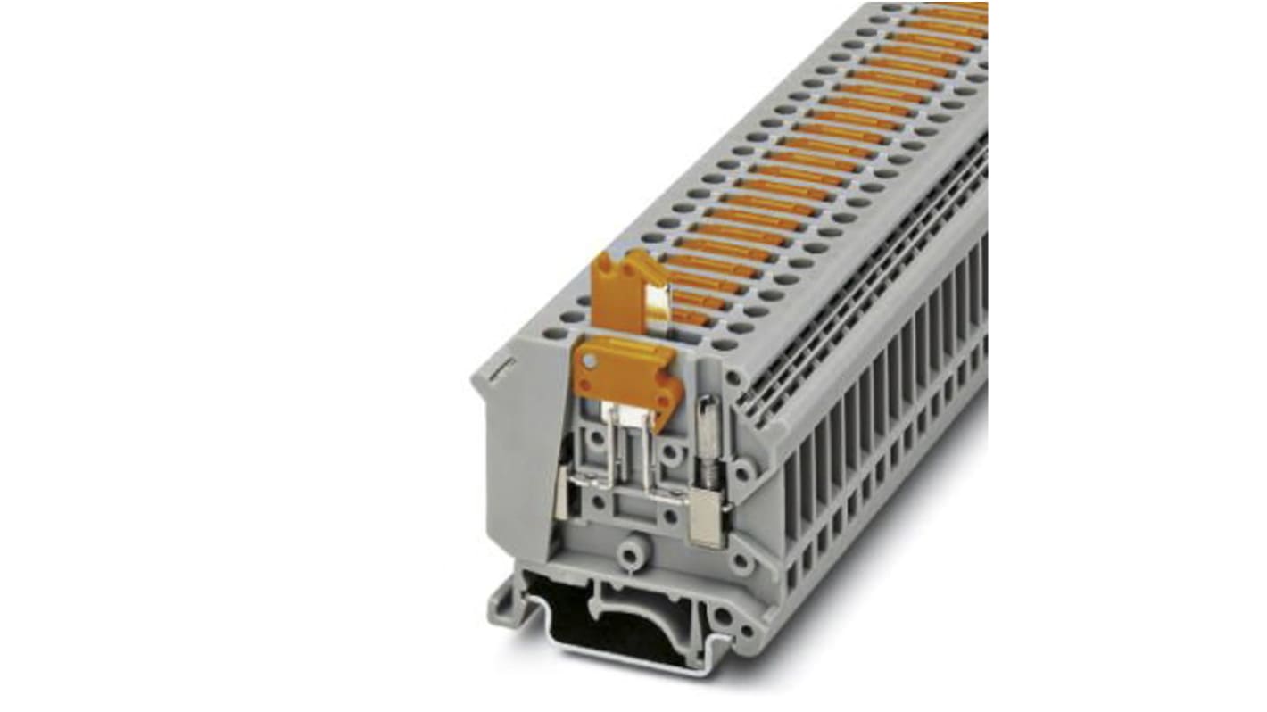 Phoenix Contact 3048292 UK5-MTK-P/P RD Series Red, Single-Level, Screw Termination