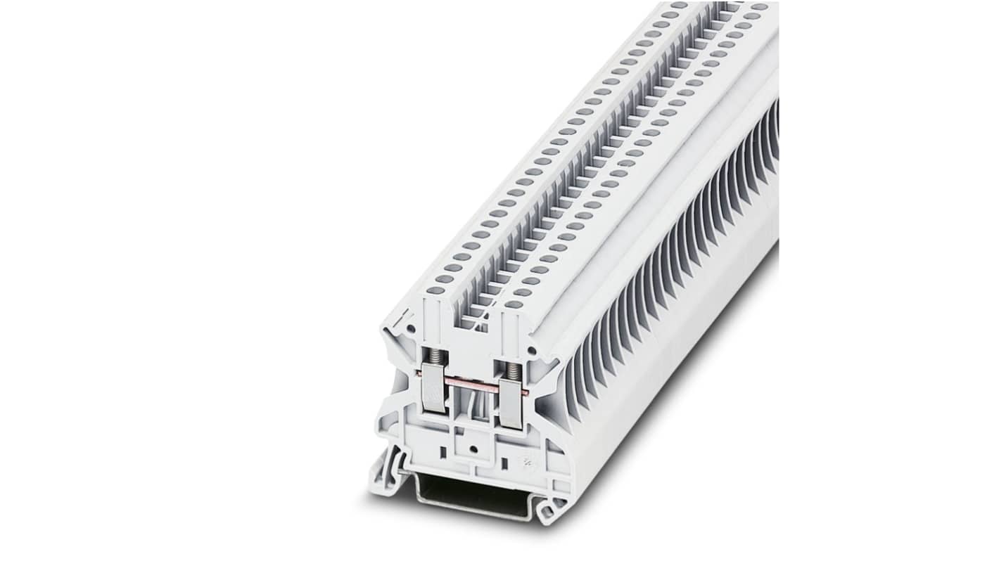 Morsettiera passante Phoenix Contact, Bianco, livello Singolo, 32A